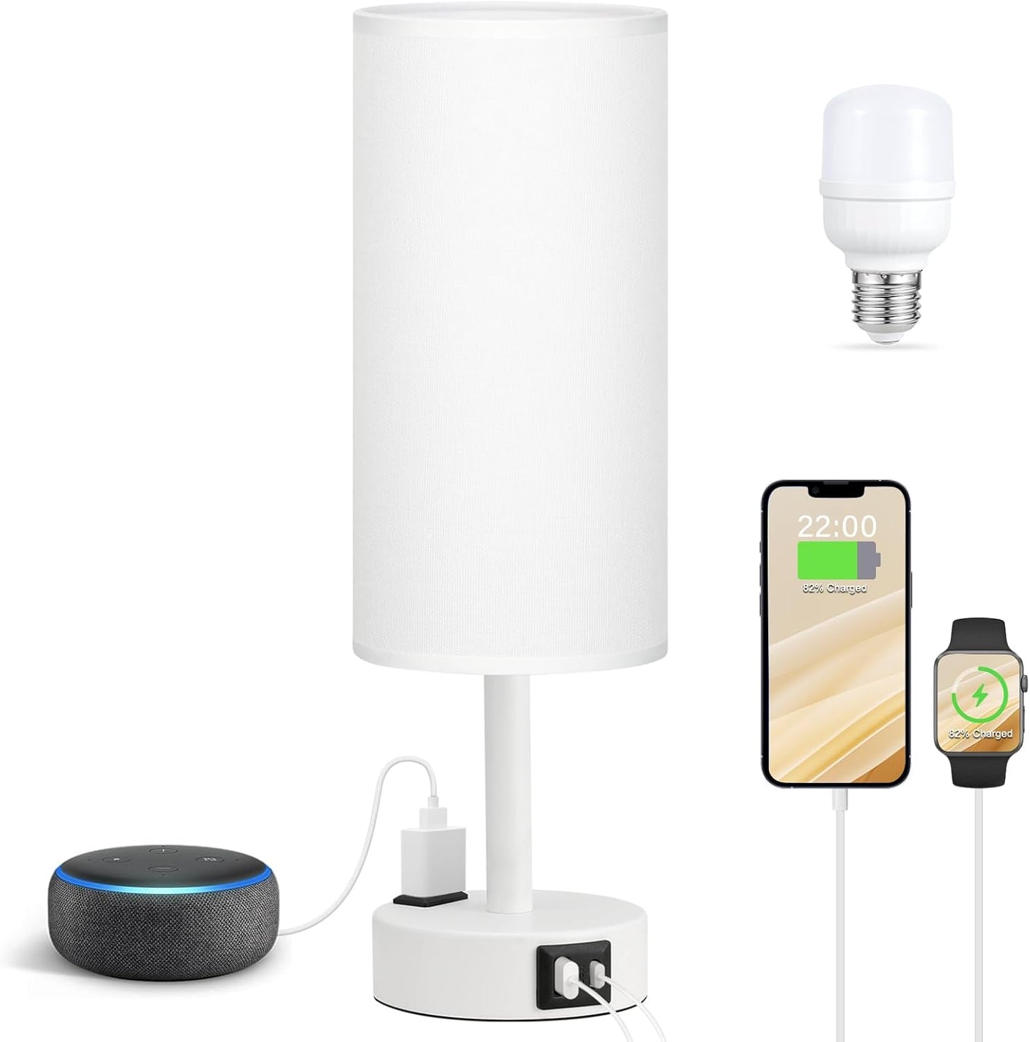 Touch Control Bedside Lamp