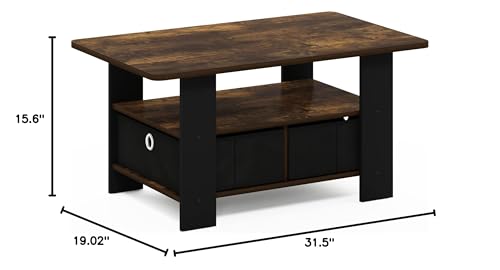 Coffee Table with Bin Drawer