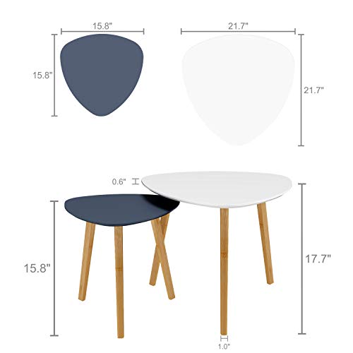 White & Grey Coffee Table