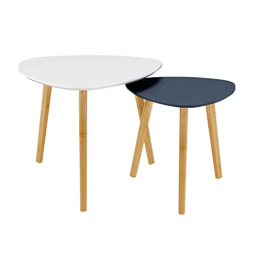 White & Grey Coffee Table