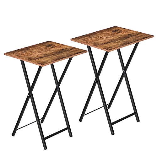 Folding Set of 2 Side Table