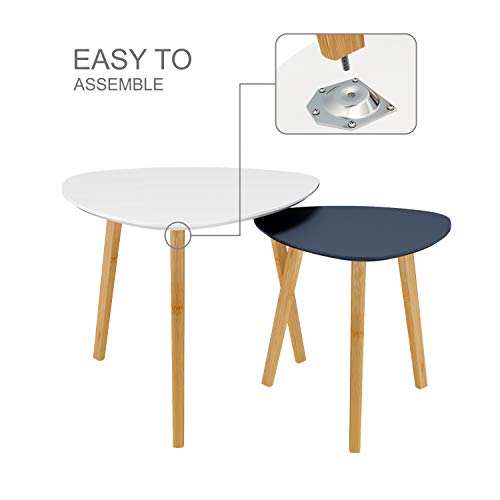 White & Grey Coffee Table