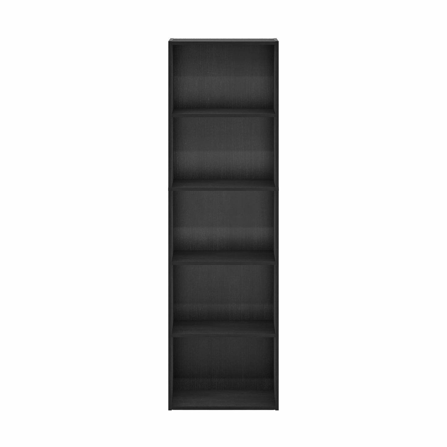 Black wood Bookcase / Bookshelf