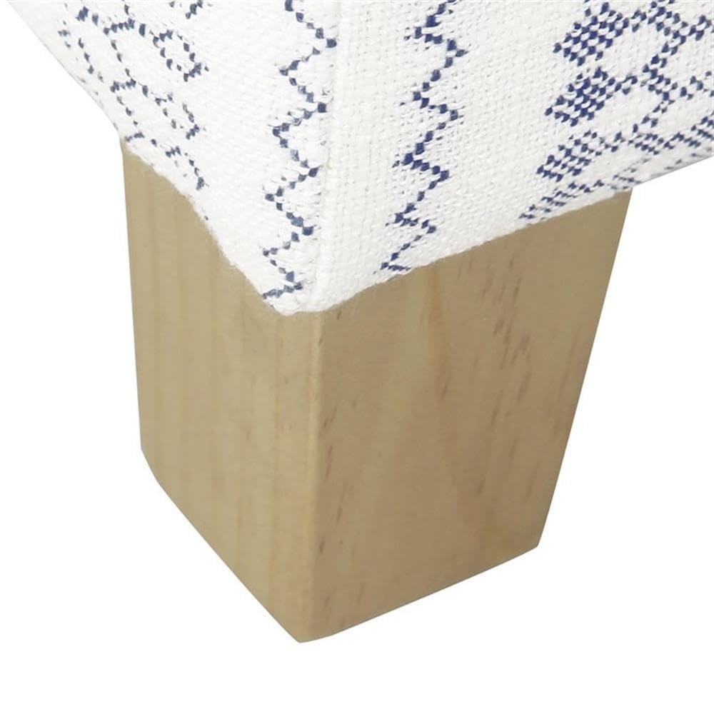 Classic Square Storage Ottoman with Lift Off Lid