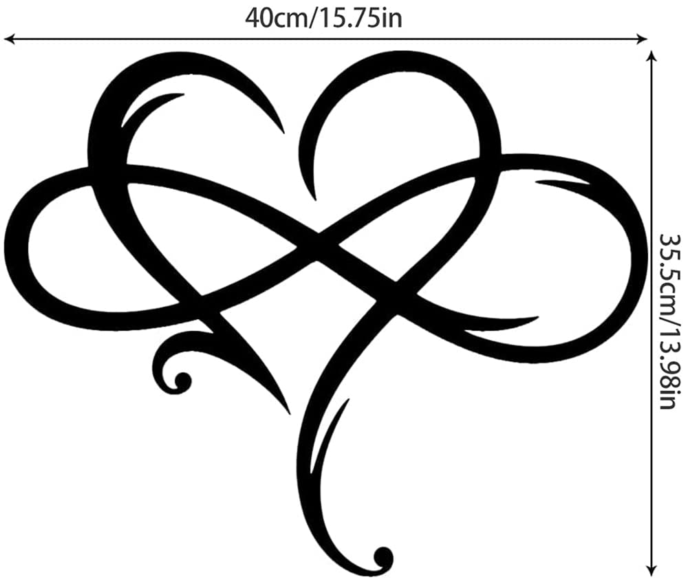 Infinity Heart Wall Decor