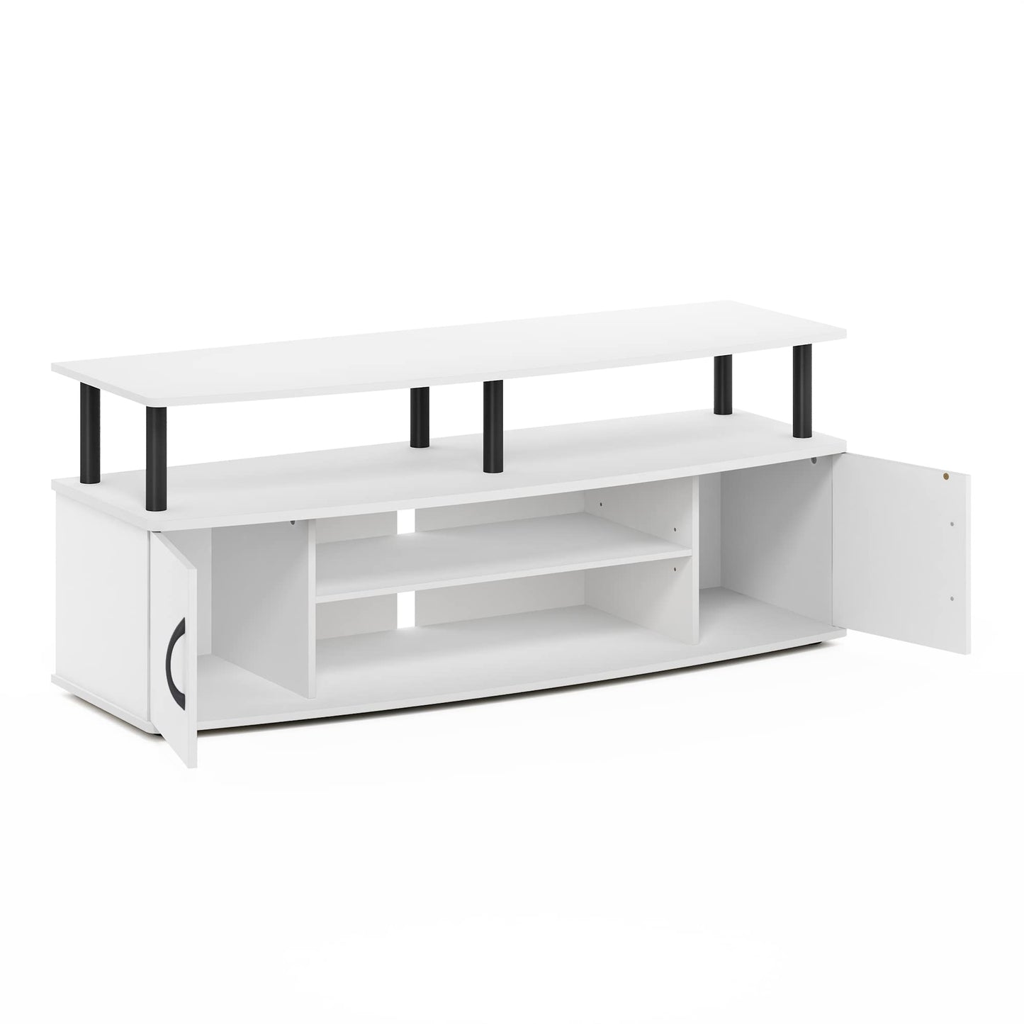 White/Black - 55 inch TV Desk