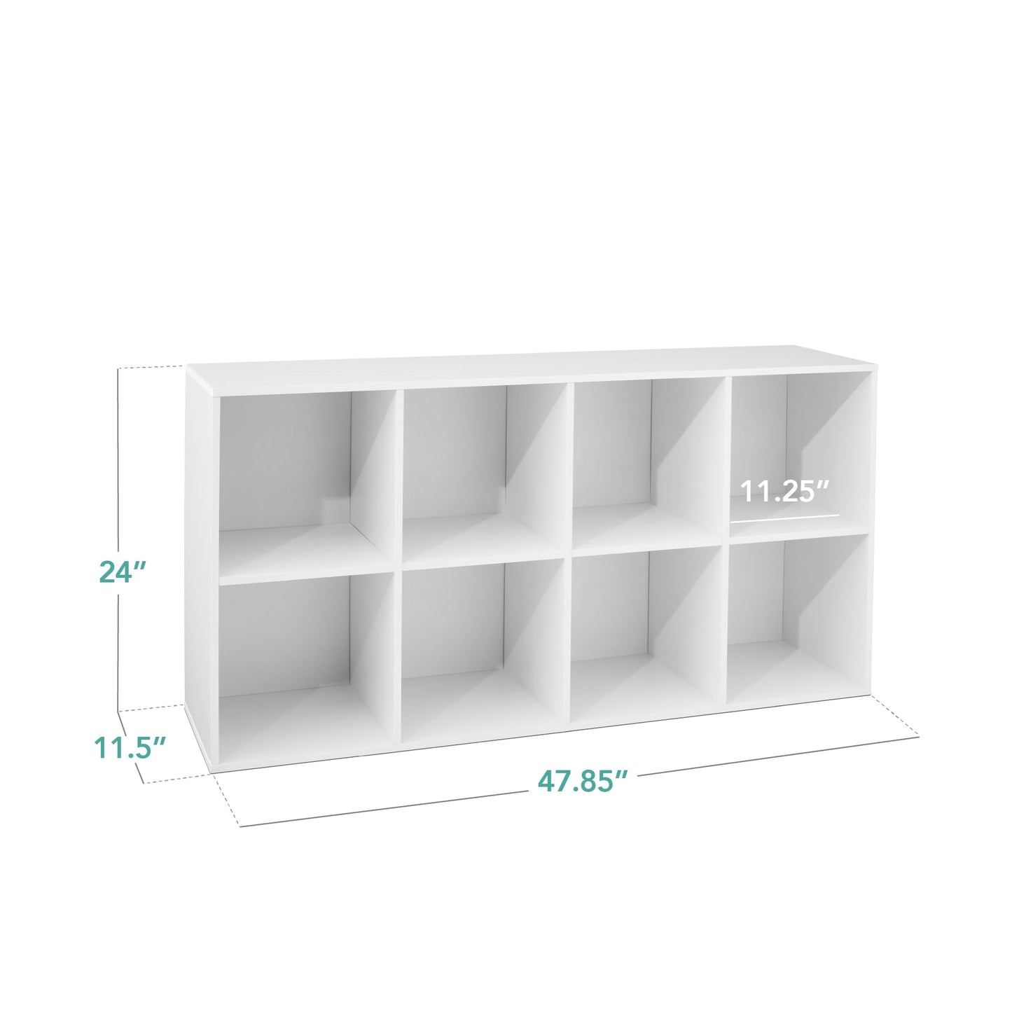 White Opening Shelf