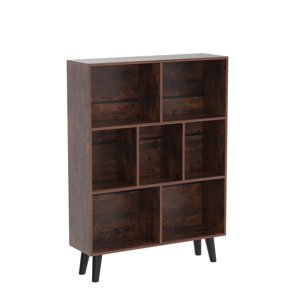 Retro Brown Bookshelf