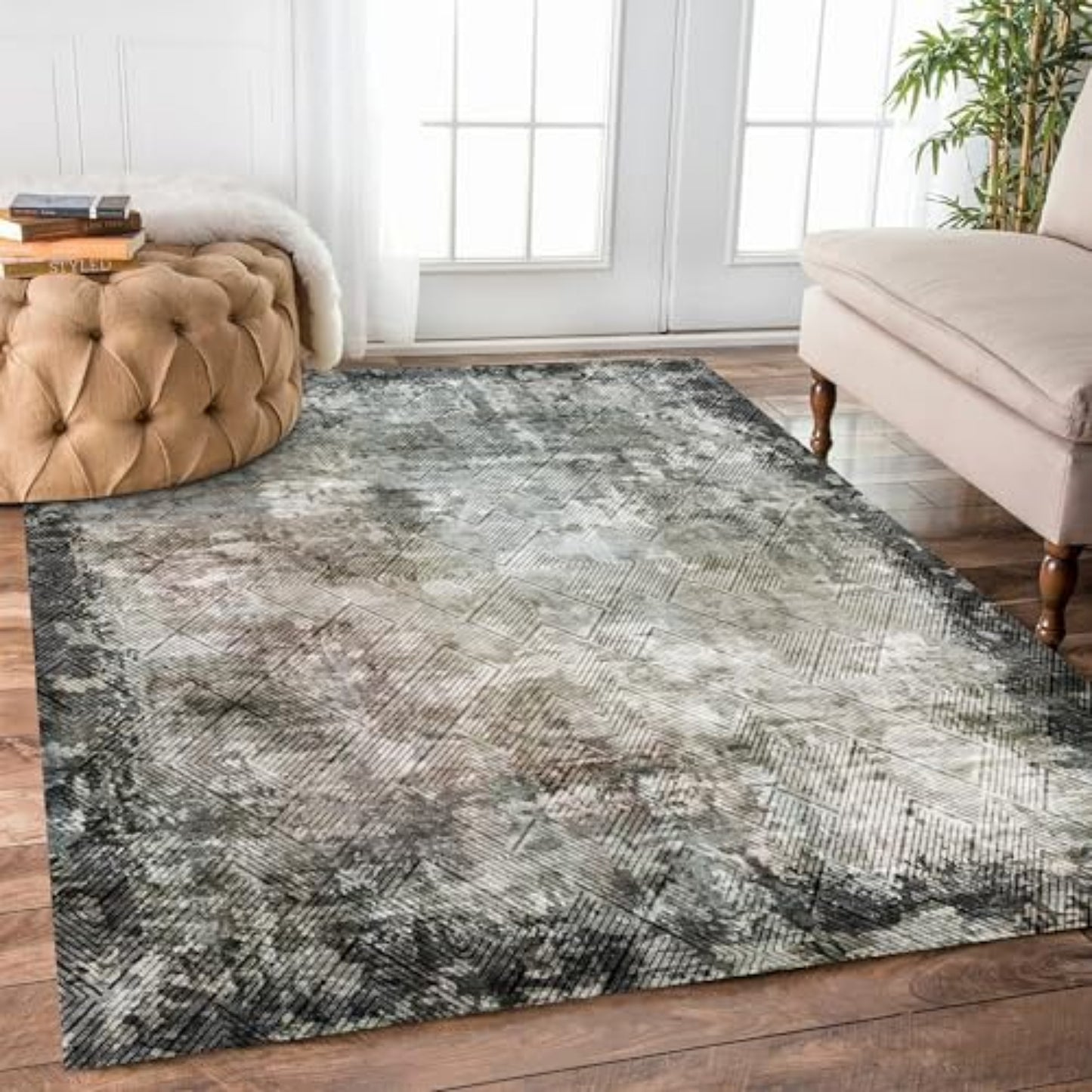 Texture-blackishArea Rugs