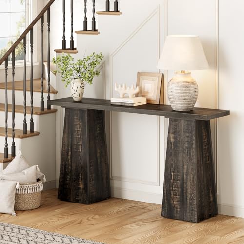 63-Inch Wood Console Table
