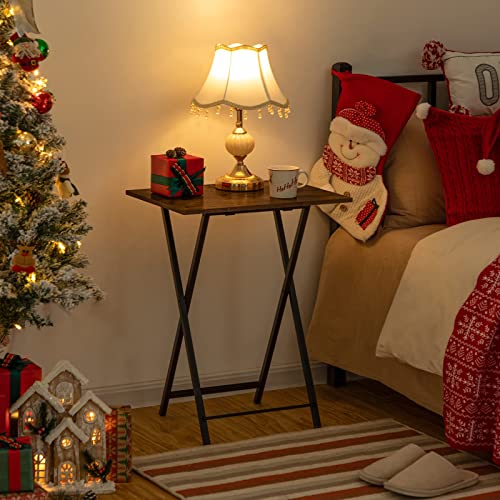 Folding Set of 2 Side Table