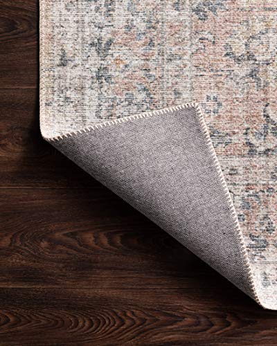 Blush/Grey Area Rug