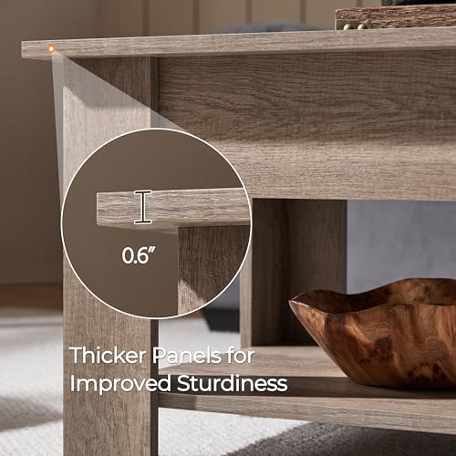 Elegant Design Lift Top Coffee Table