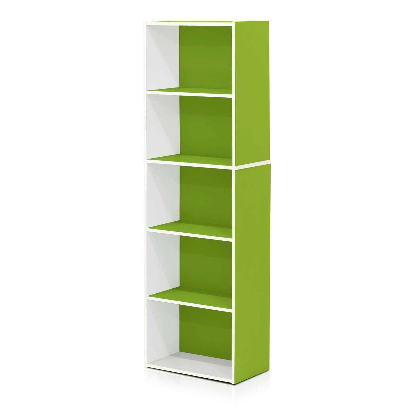 White/Green Bookcase / Book / Storage