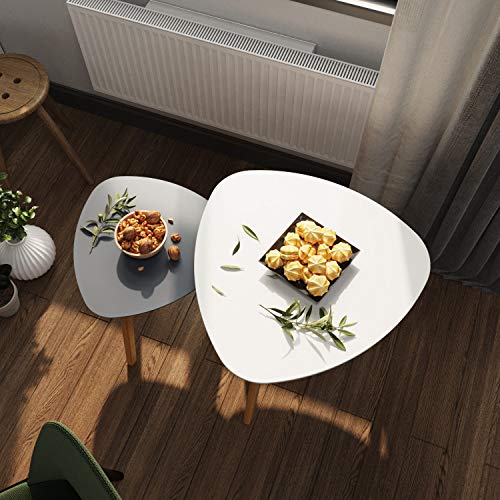 White & Grey Coffee Table