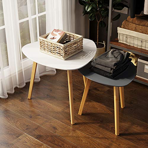White & Grey Coffee Table