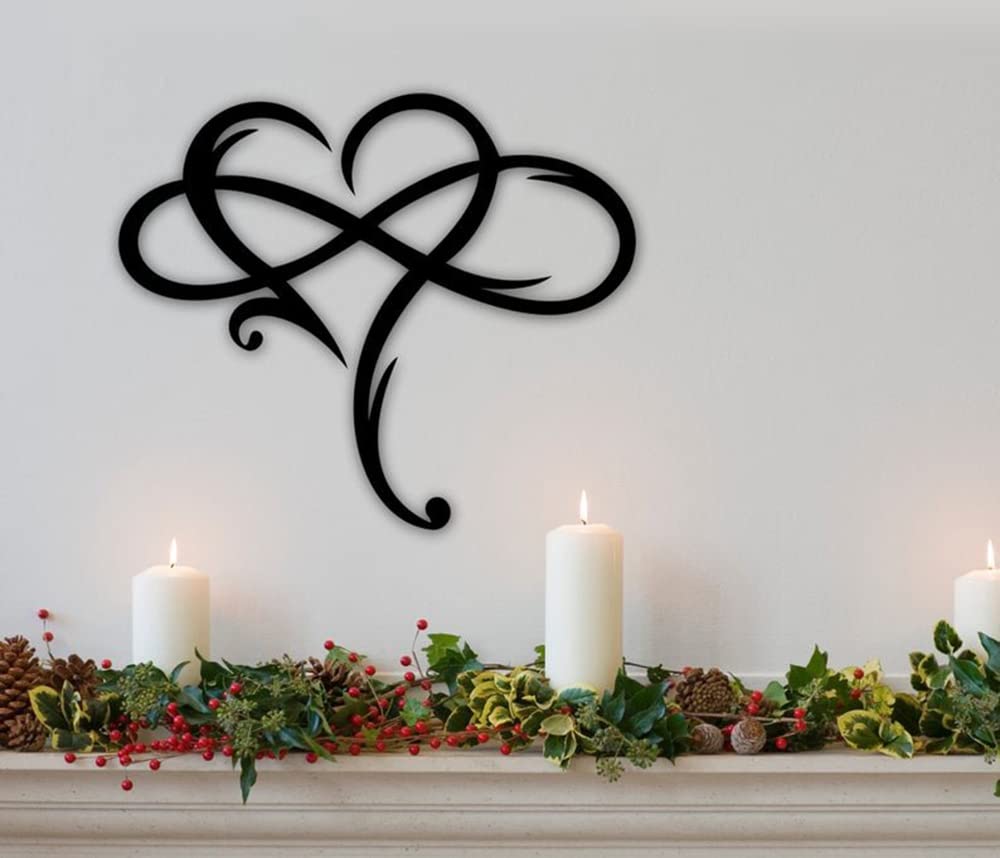 Infinity Heart Wall Decor