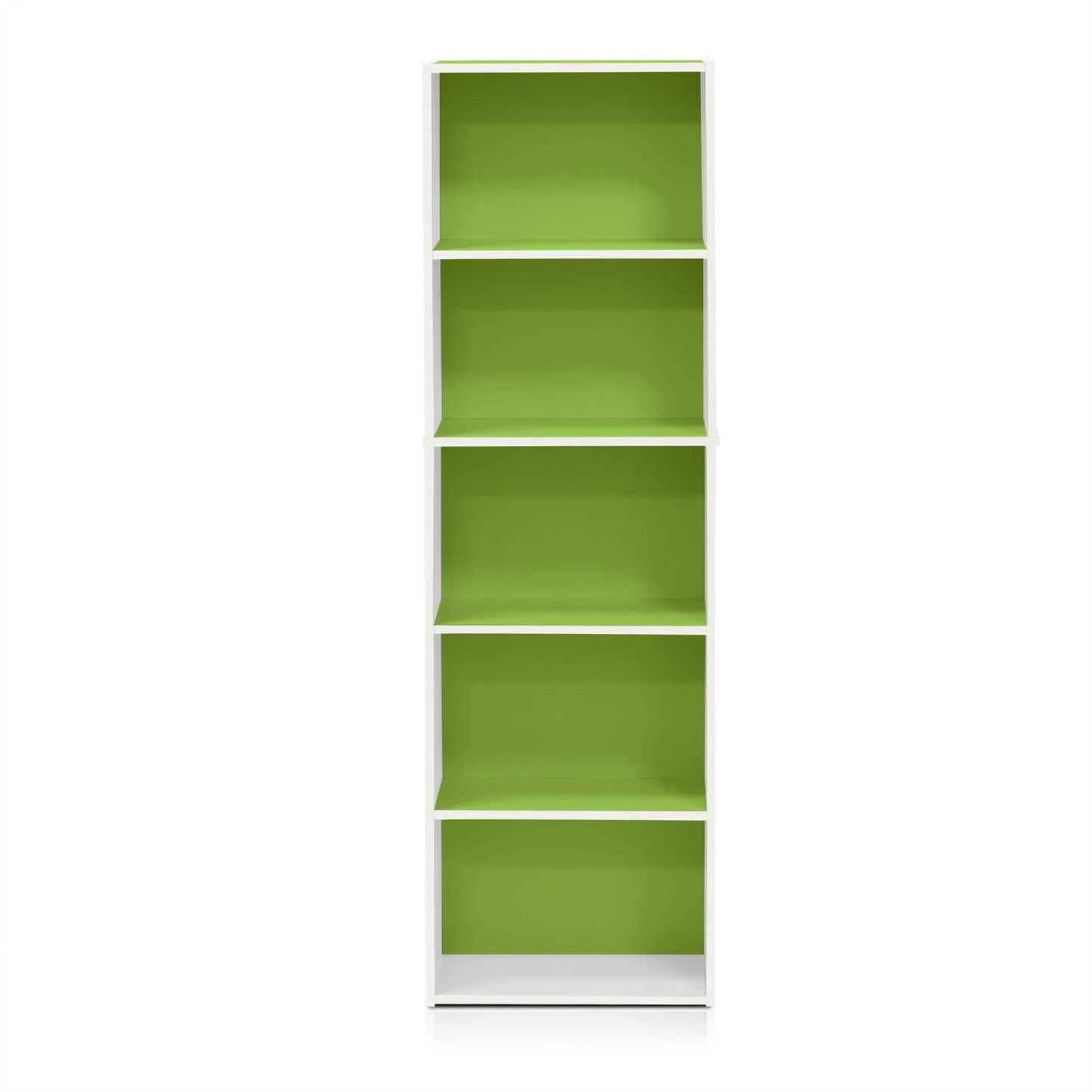 White/Green Bookcase / Book / Storage