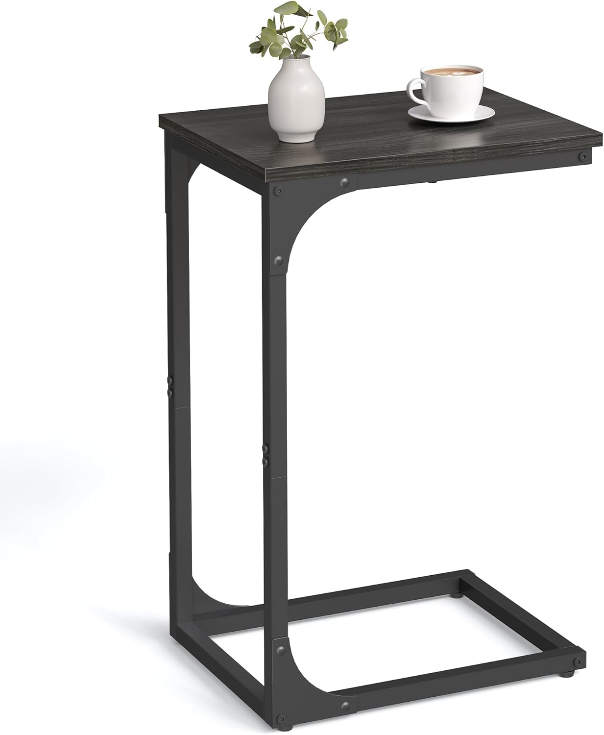 C-Shaped End Table