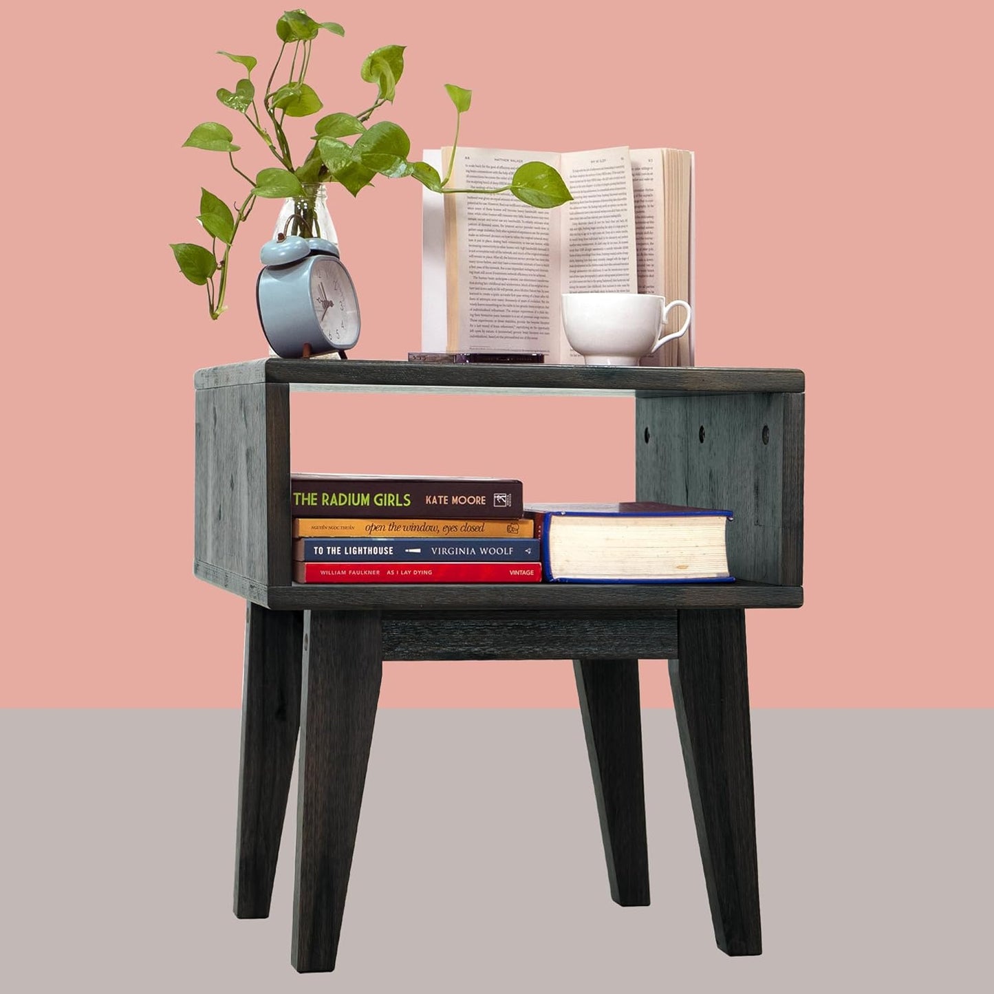 Nightstand Solid Wood Bedside Table