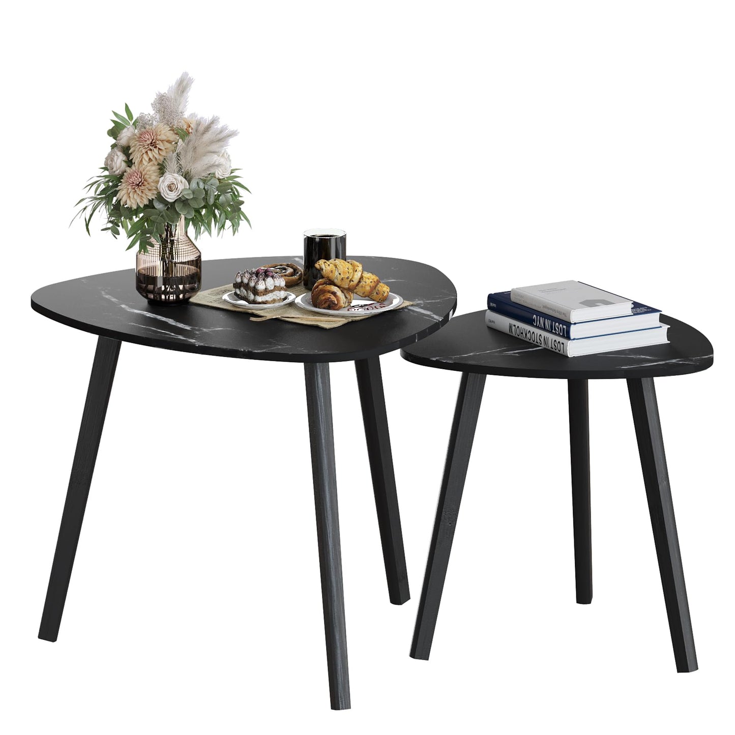 Marble Black Coffee Table