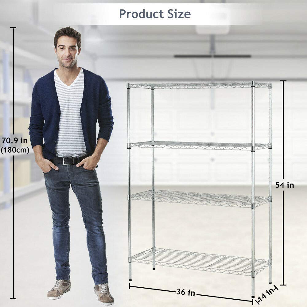 Chrome Storage Shelves
