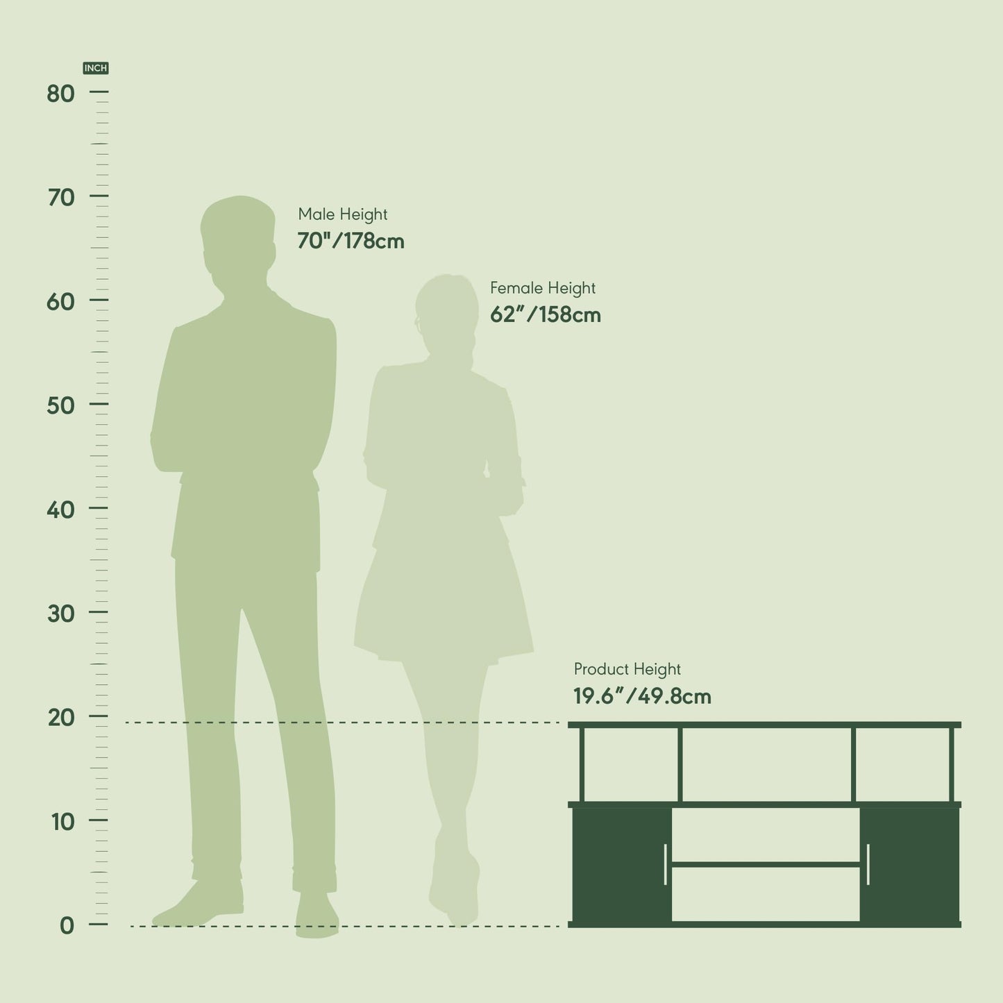 Blackwood - 55 Inch TV Stand