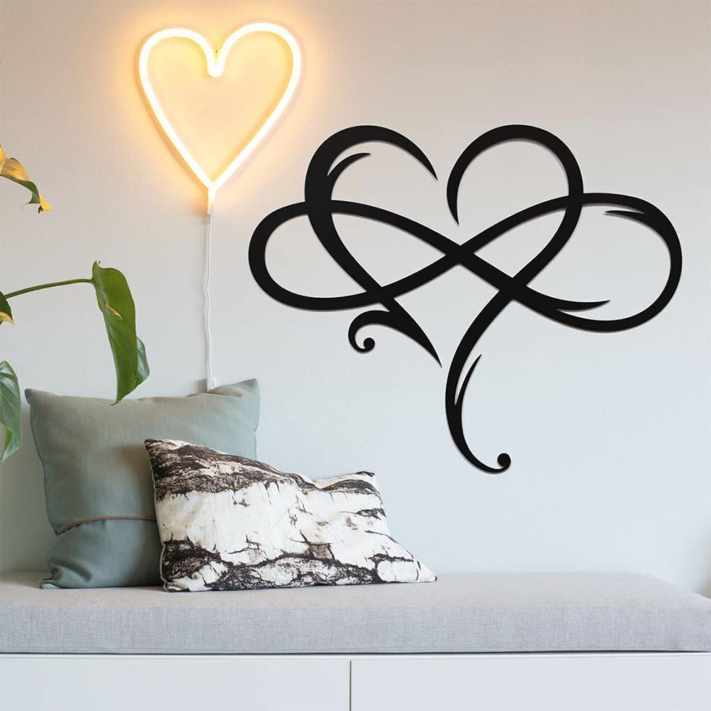 Infinity Heart Wall Decor