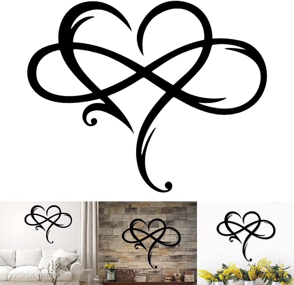 Infinity Heart Wall Decor