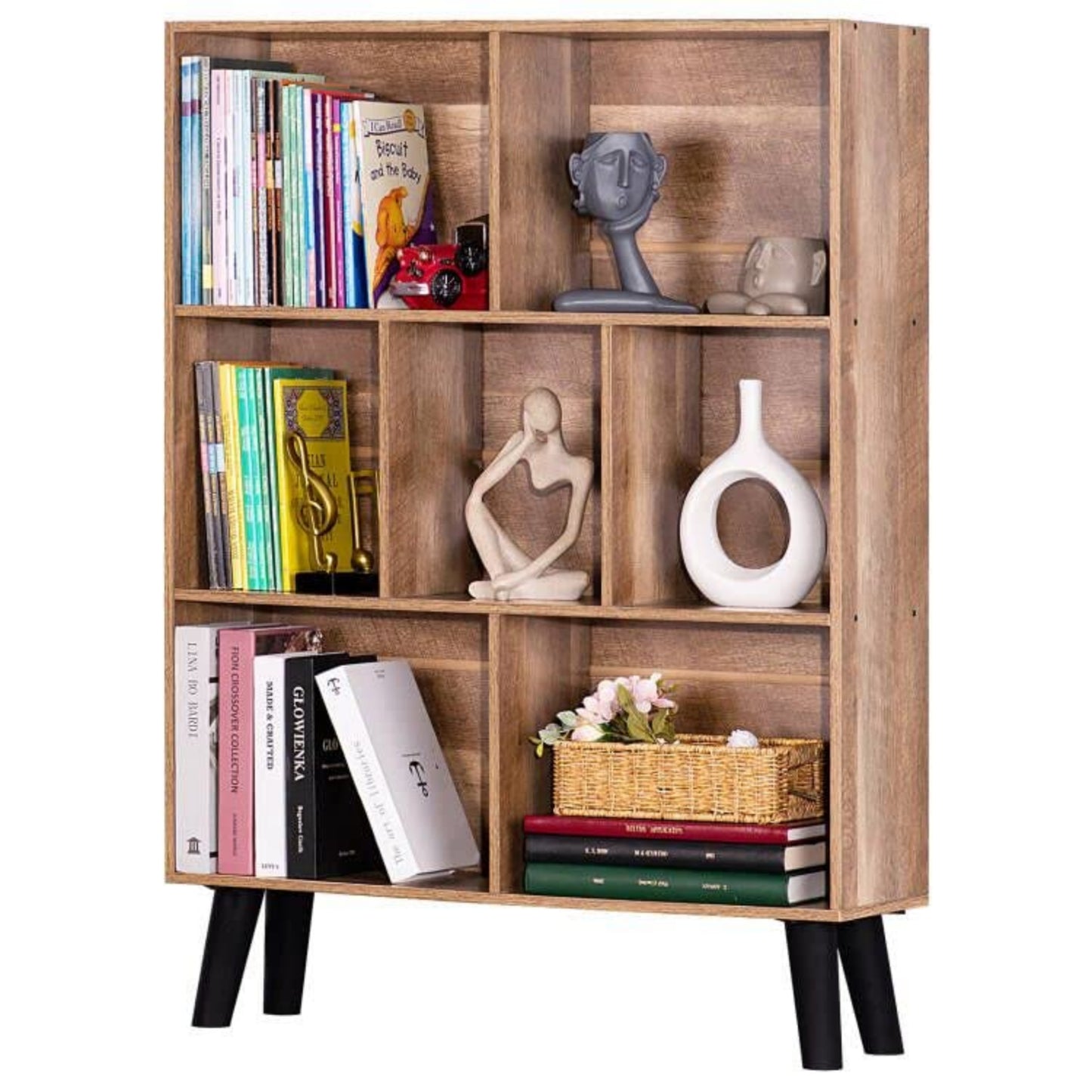 Gray Bookshelf