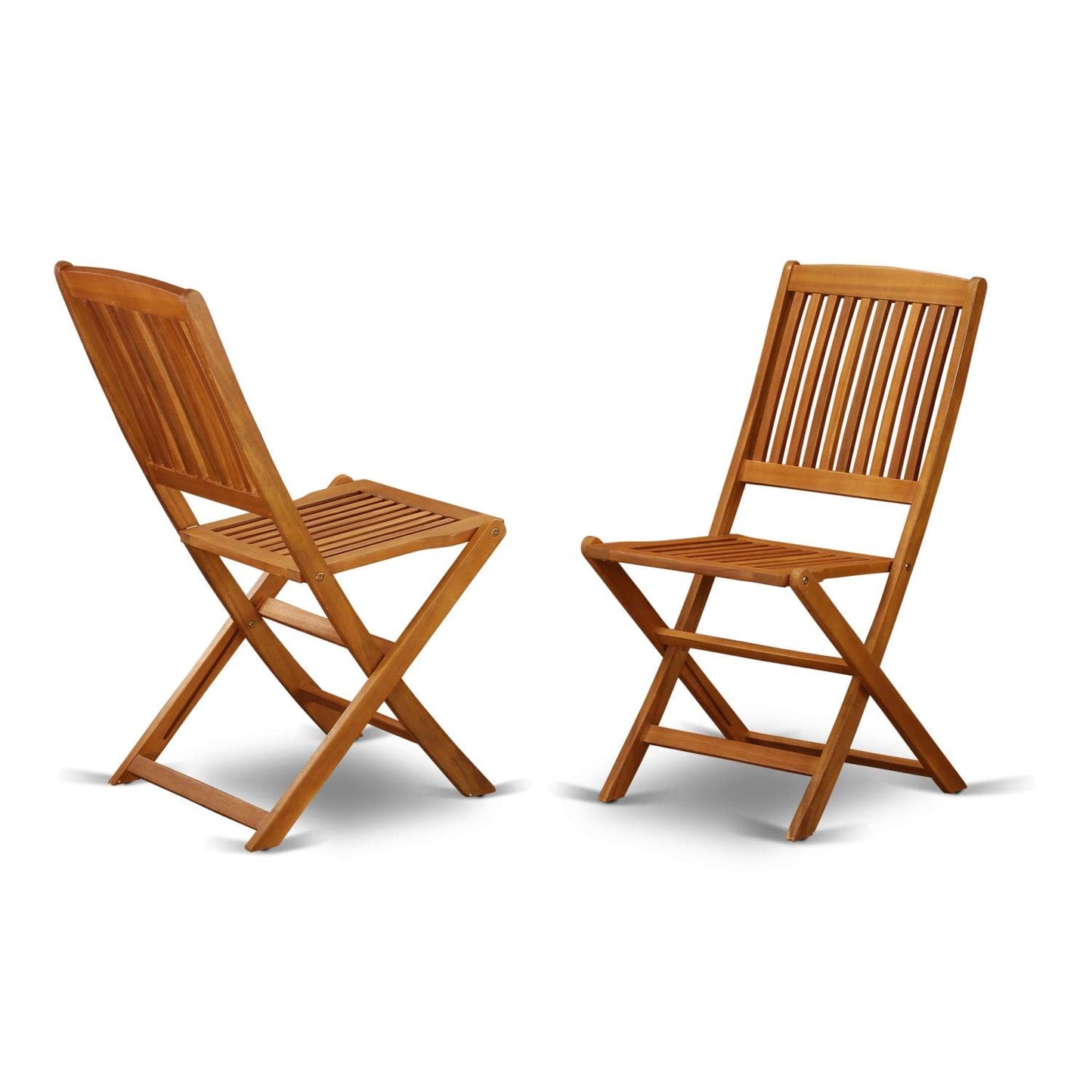 Foldable Patio Dining Chairs - Set of 2