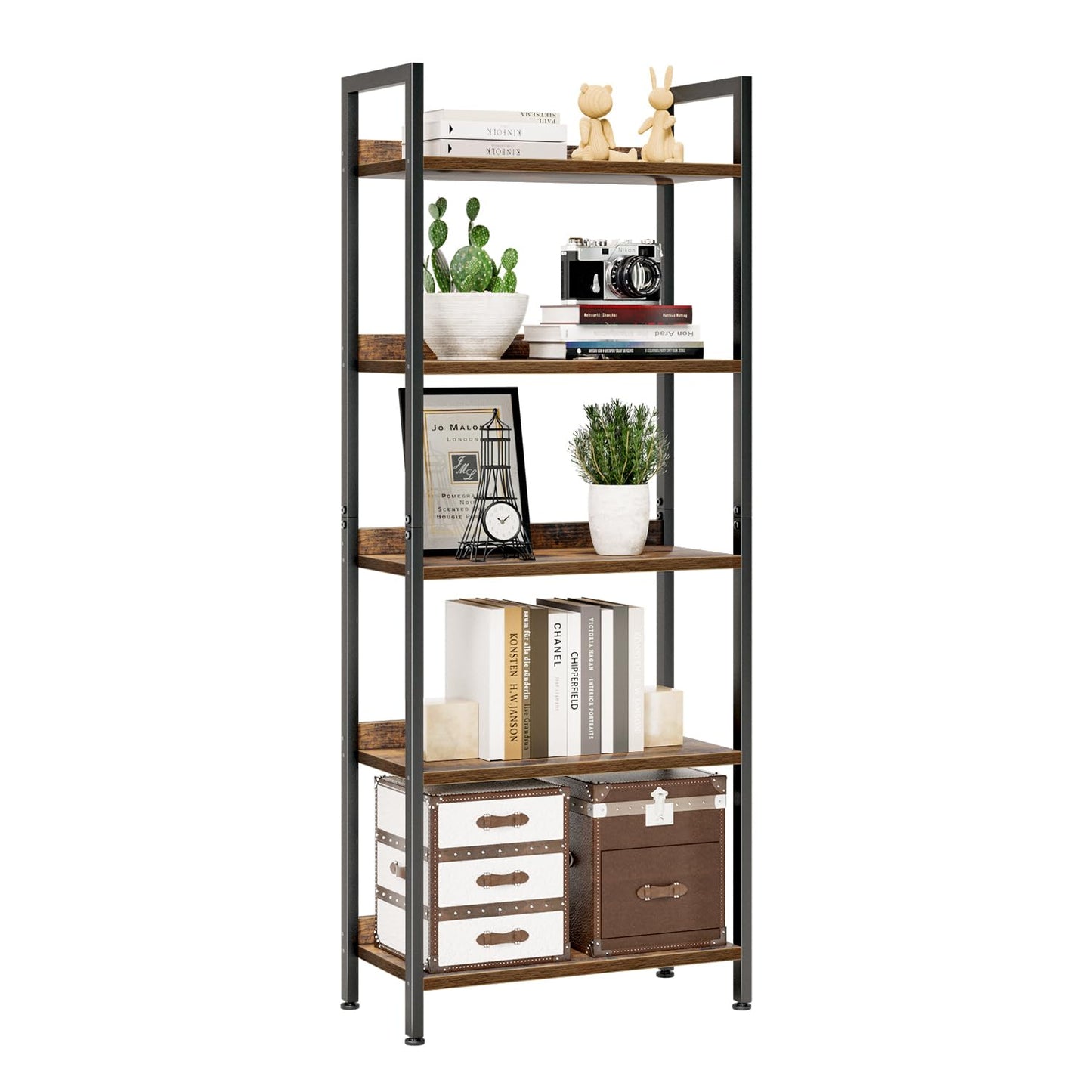 Vintage 5 Tier Bookshelves