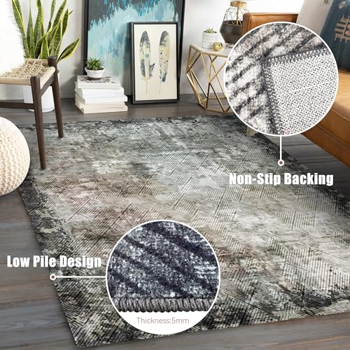Texture-blackishArea Rugs