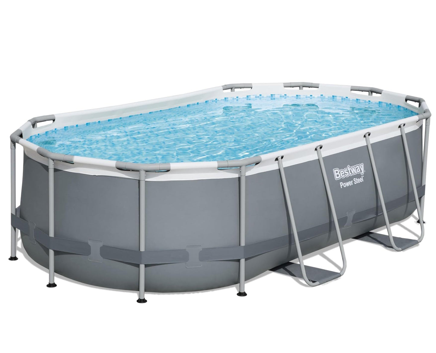 Oval Above Ground Pool Set