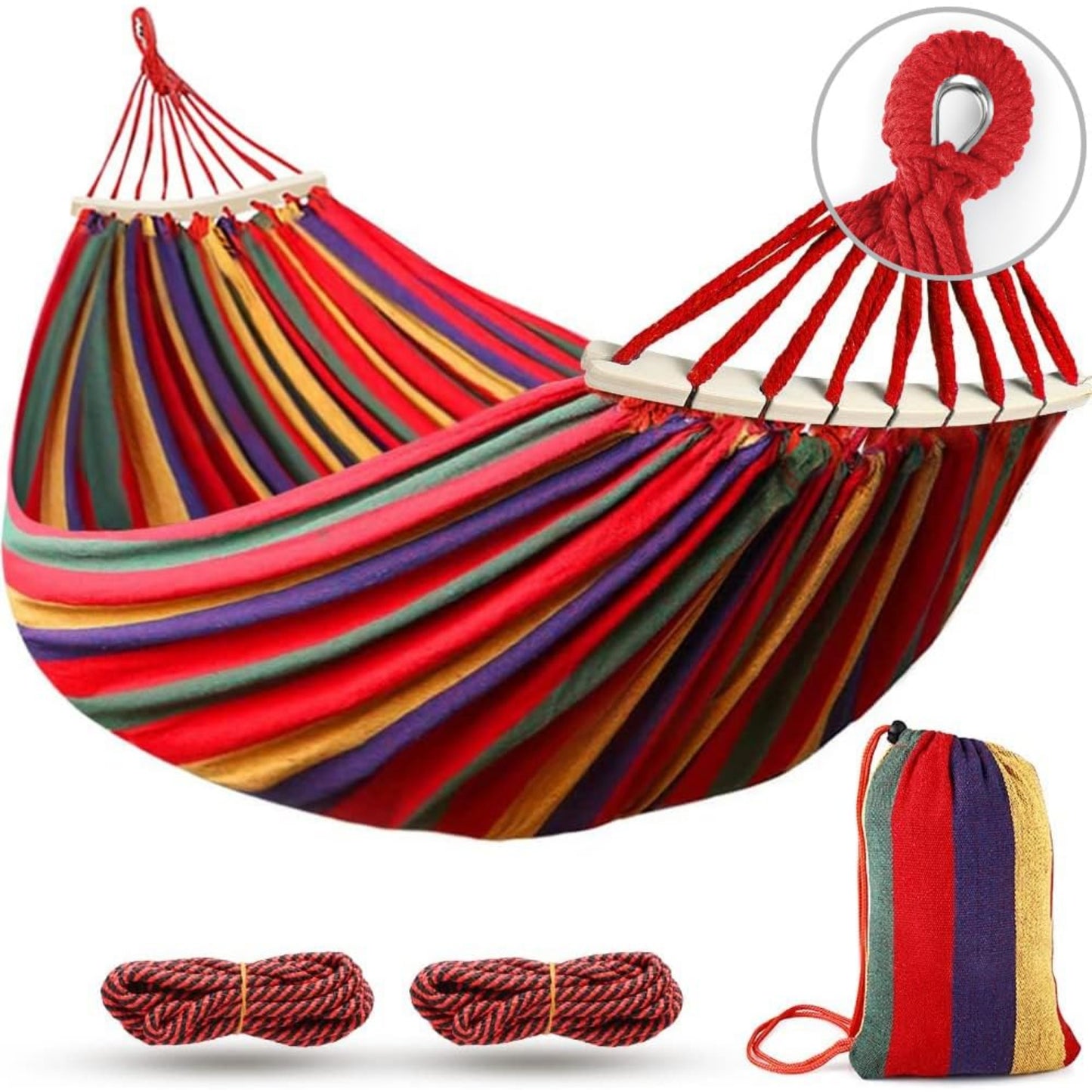 Camping Hammock - Canvas Fabric