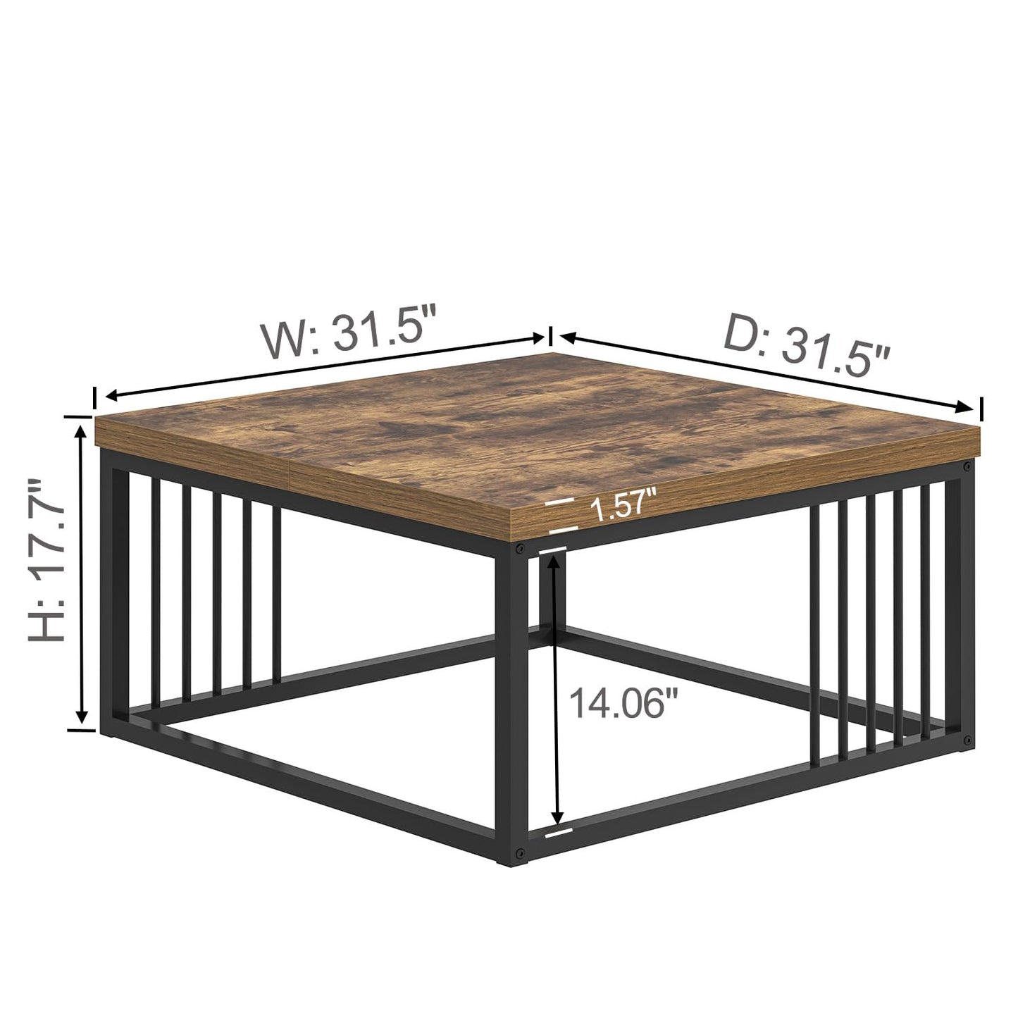 Brown Coffee Table