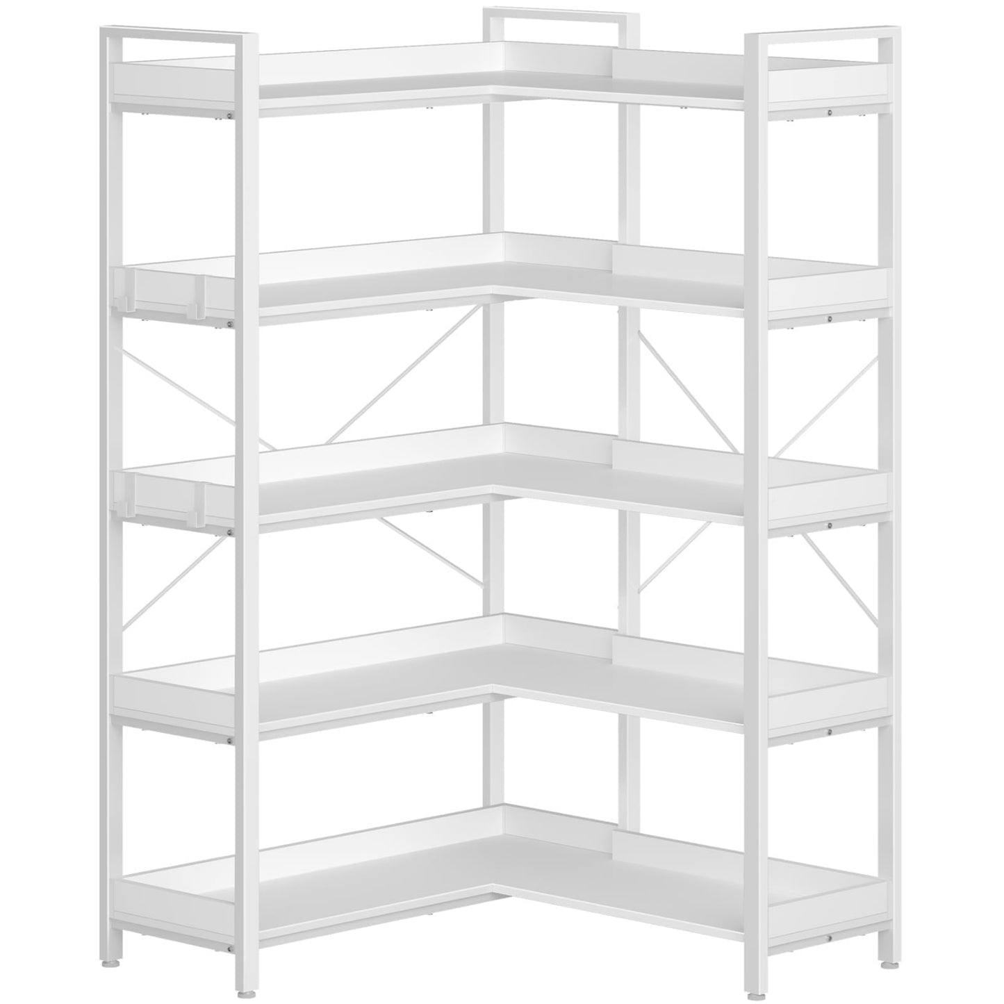 White Bookshelf