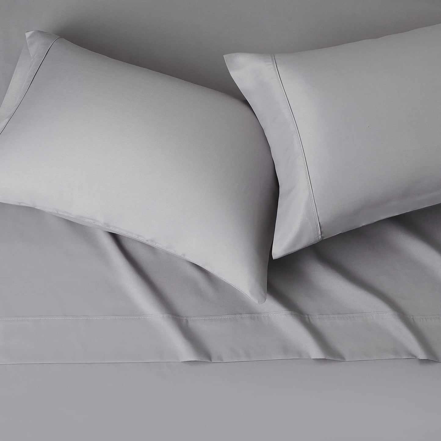 Wrinkle free microfiber 4 piece bed sheet set