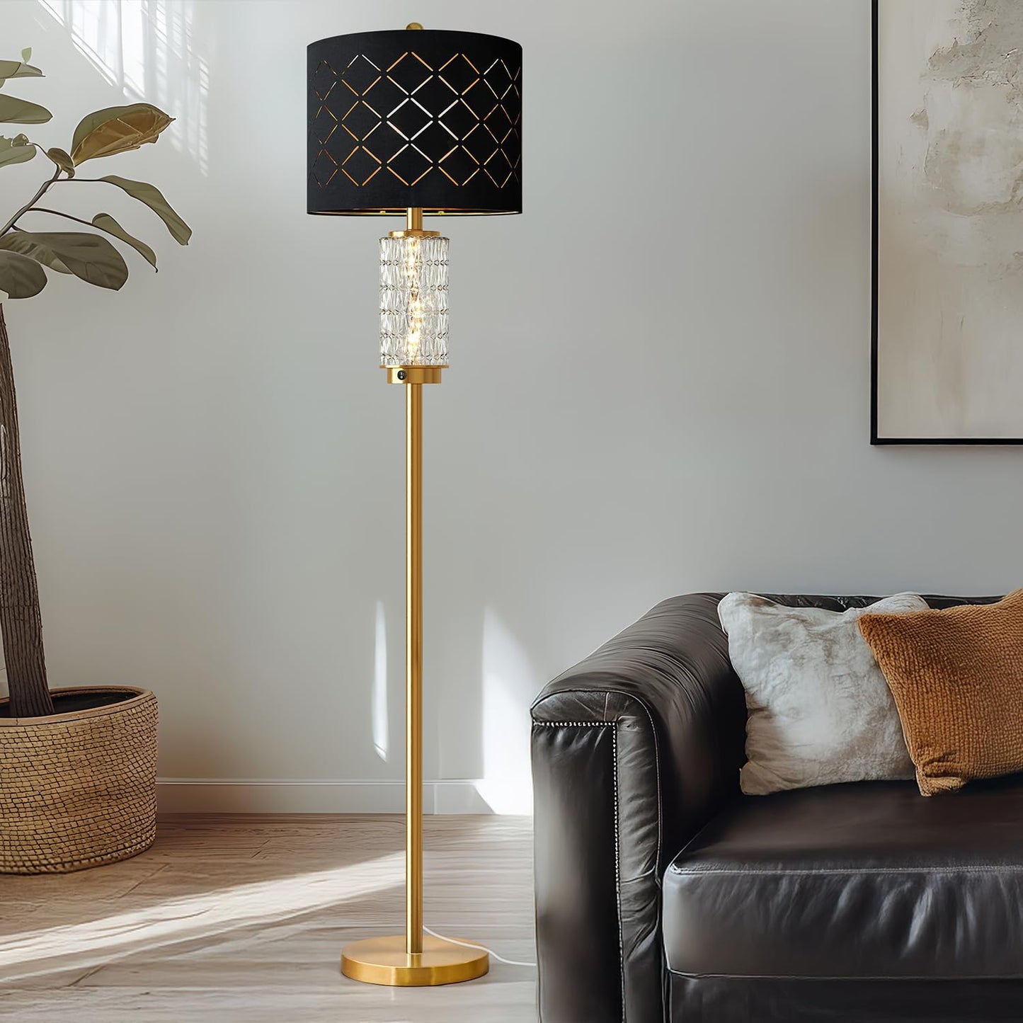 63.75" Floor Lamp for Living Room