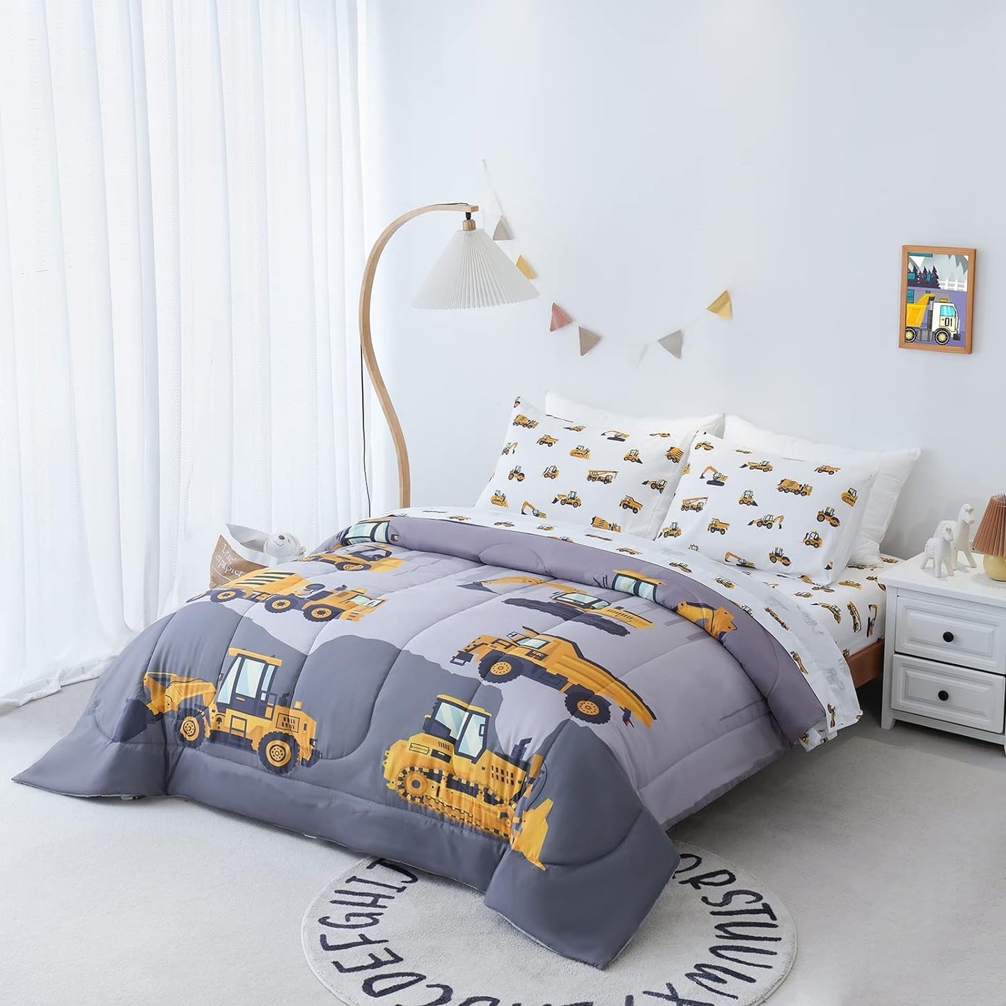 3D Fun Design Comforter Set