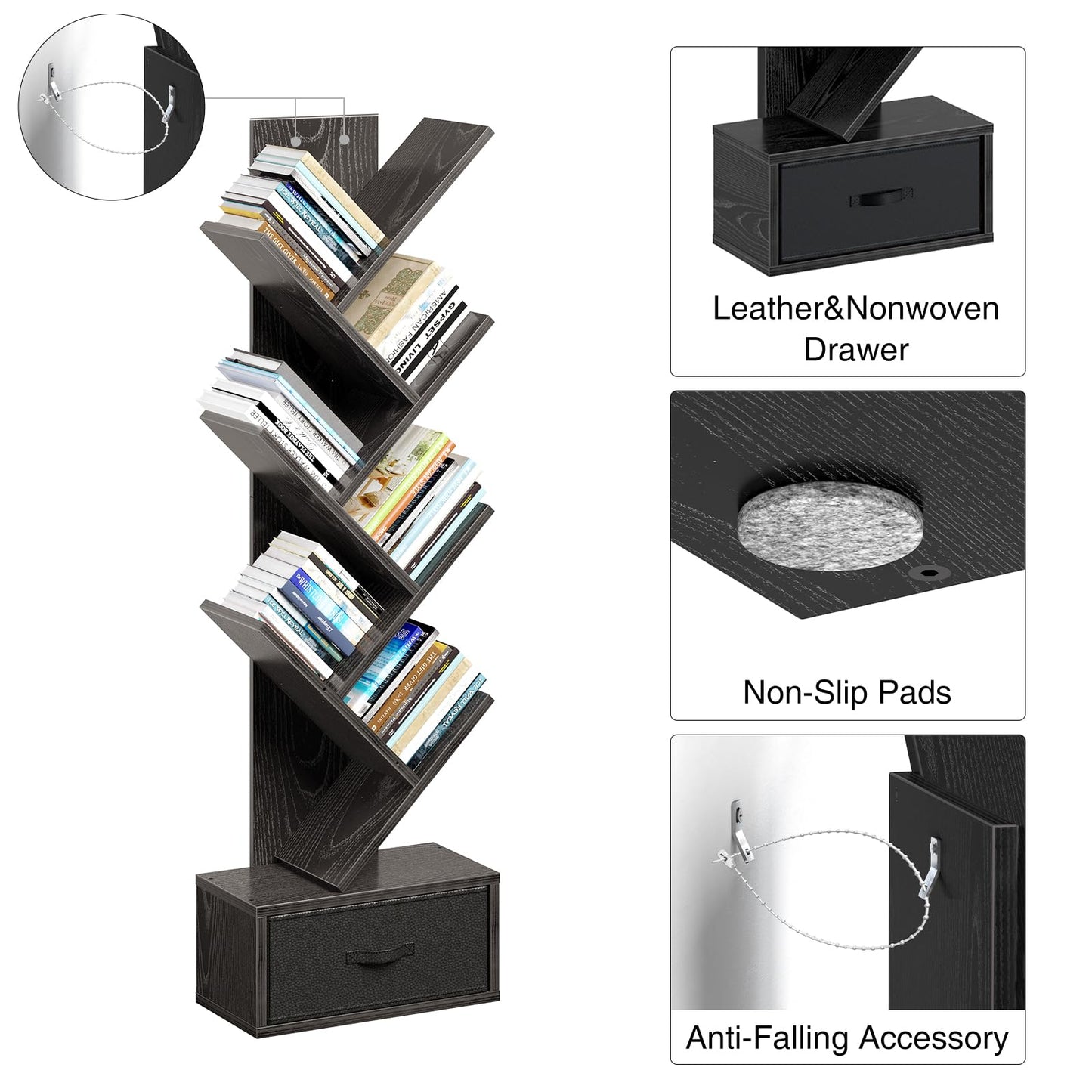 Black Bookshelf