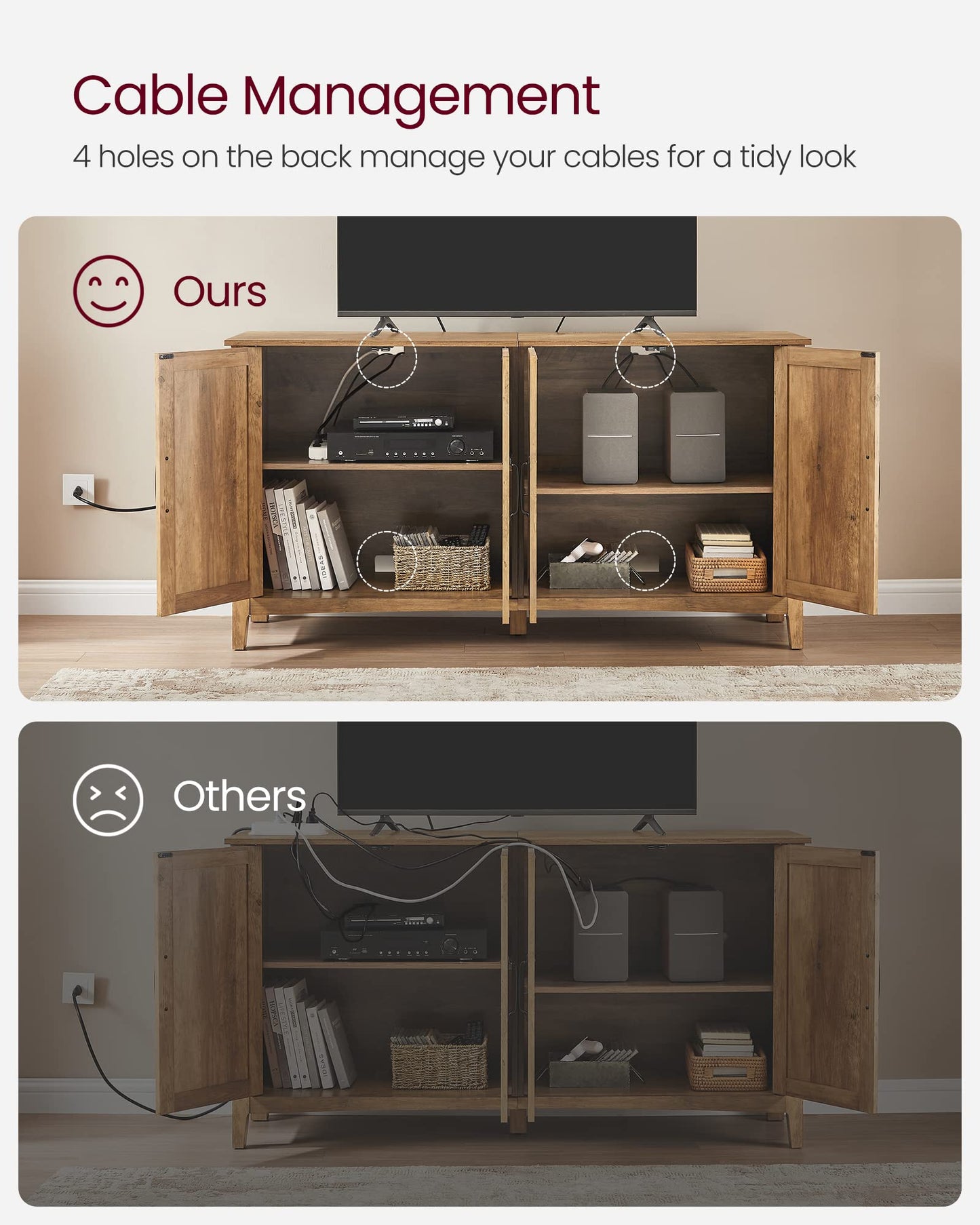 Storage Cabinet, Buffet Cabinet, Sideboard