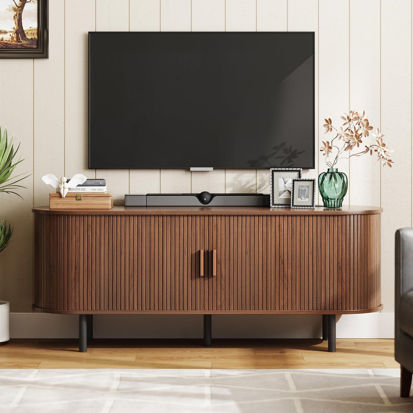 Walnut - 60 Inch TV Stand