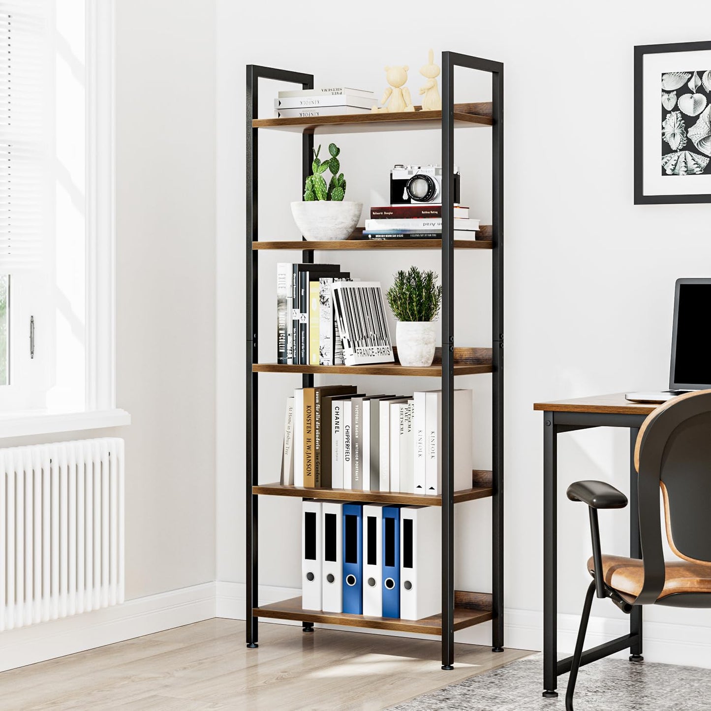 Vintage 5 Tier Bookshelves