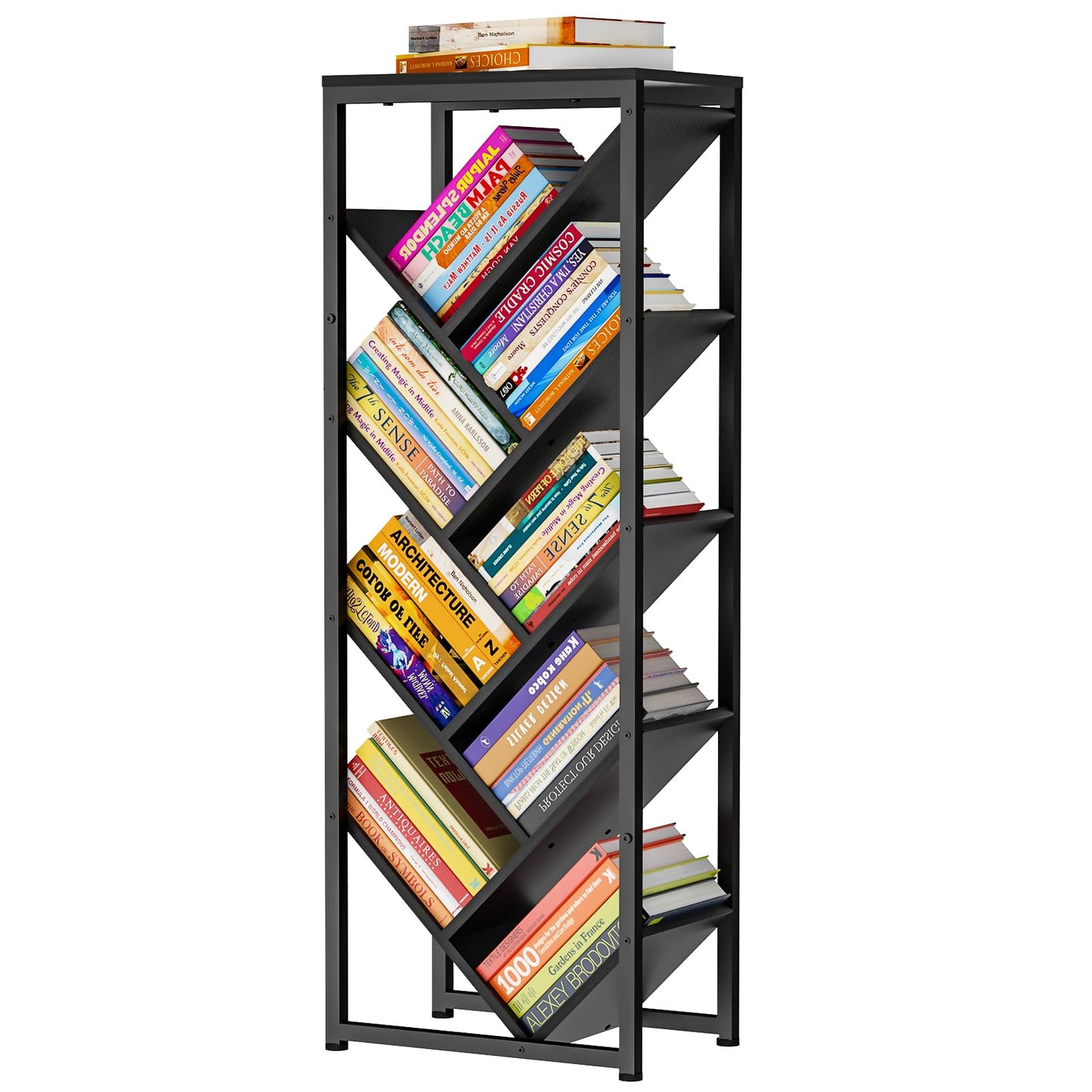 9 Tier Tree Bookshelf