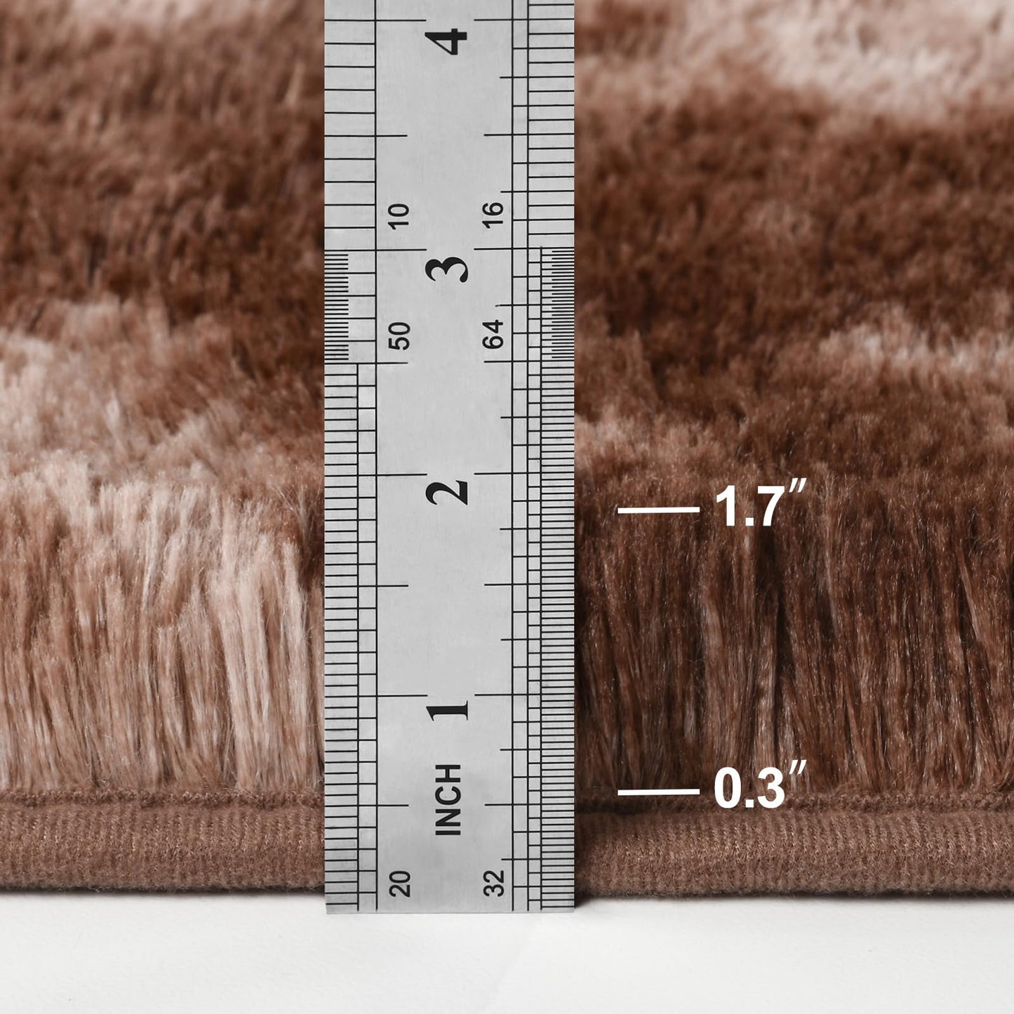 dyed Coffee Area Rugs