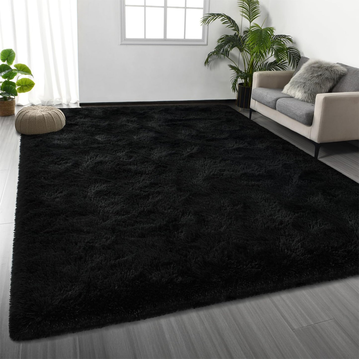 Black Area Rugs