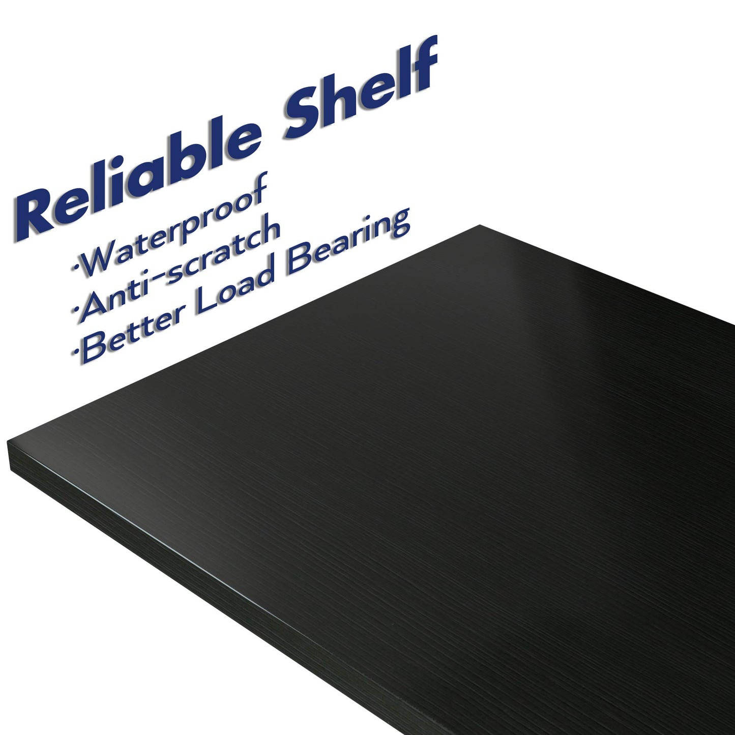 Black 5 Tier Bookshelf