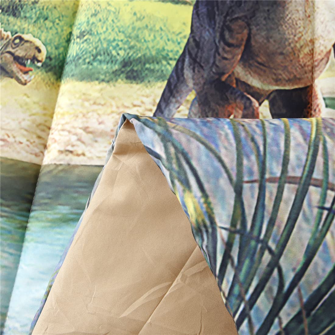 Twin Comforter Set Kids Bedding T-Rex 3D