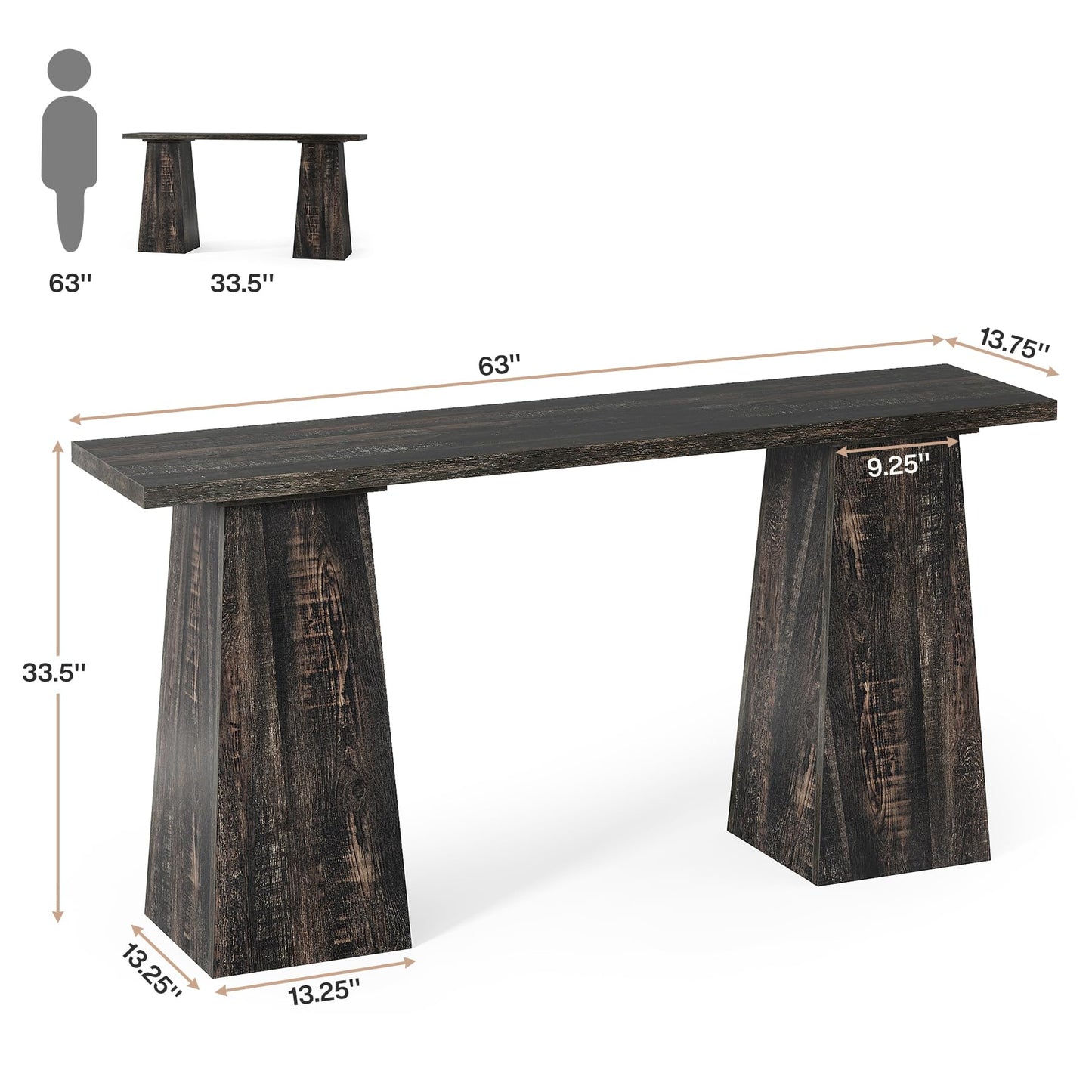 Rustic Console Table